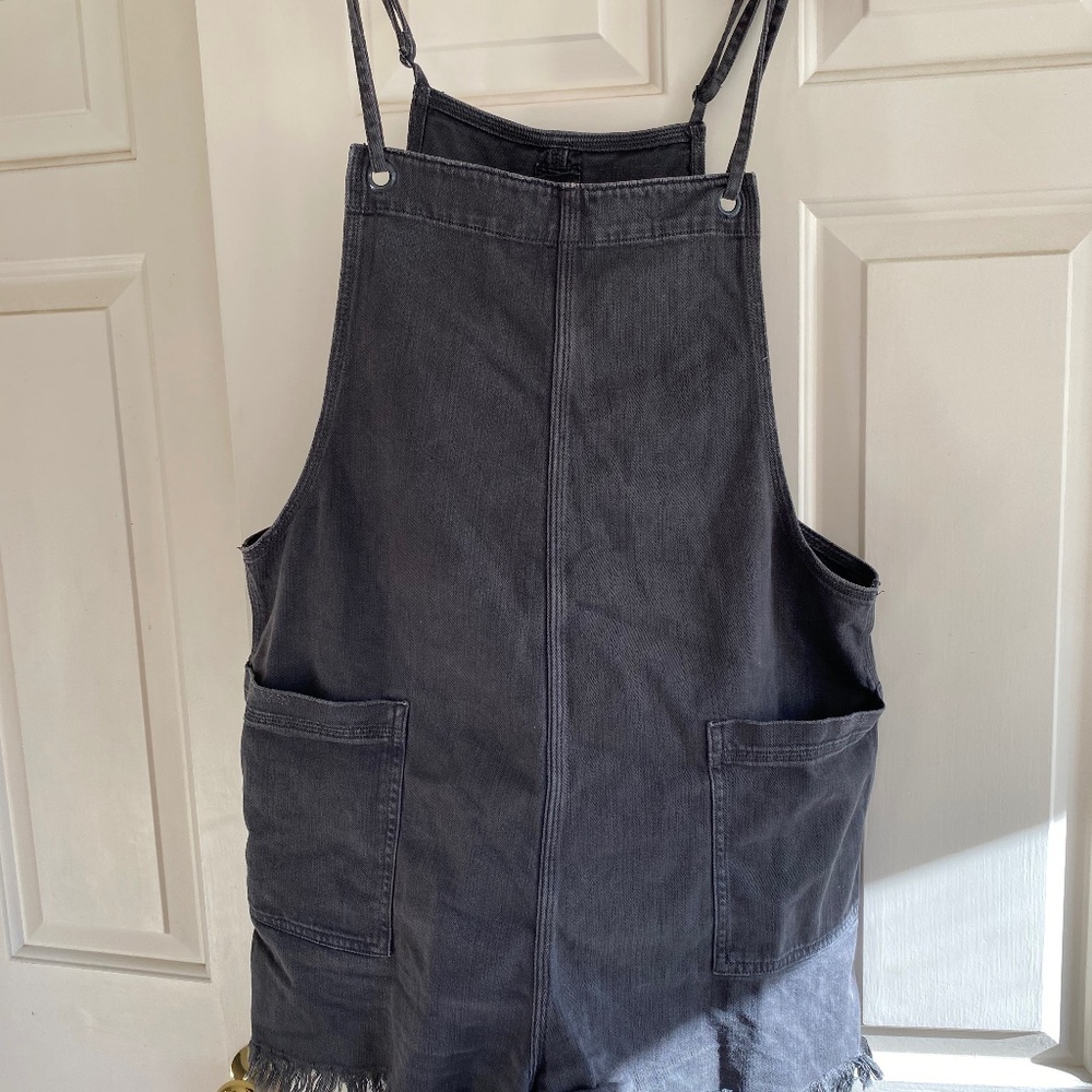 Aerie Black Shortalls